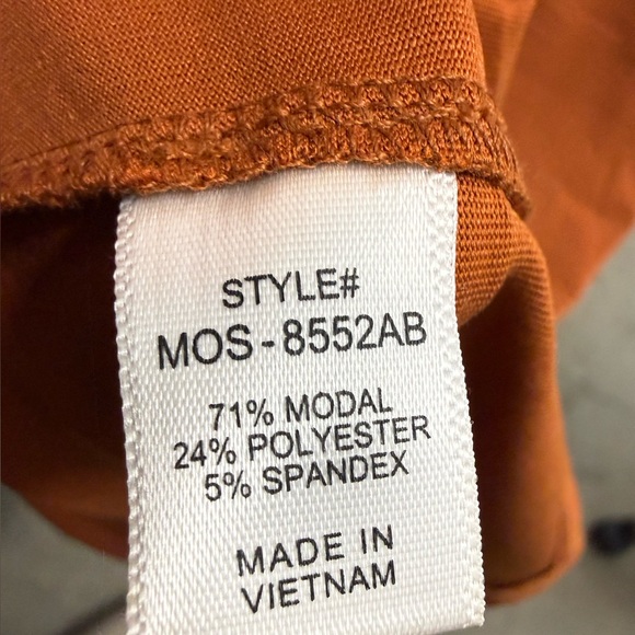 Zenana Modal dress Terracotta Midi Maxi Tshirt T-Shirt short sleeve tencel - Picture 9 of 10